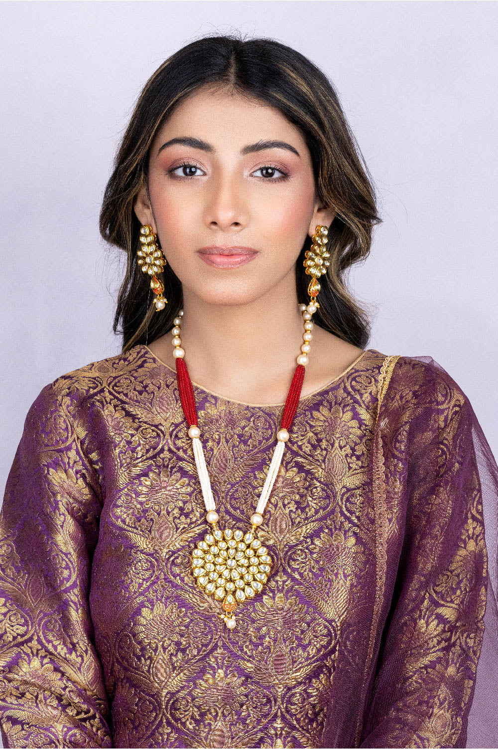 Blossom Kundan Set