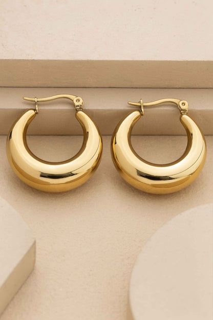 Annulus Hoop Earrings