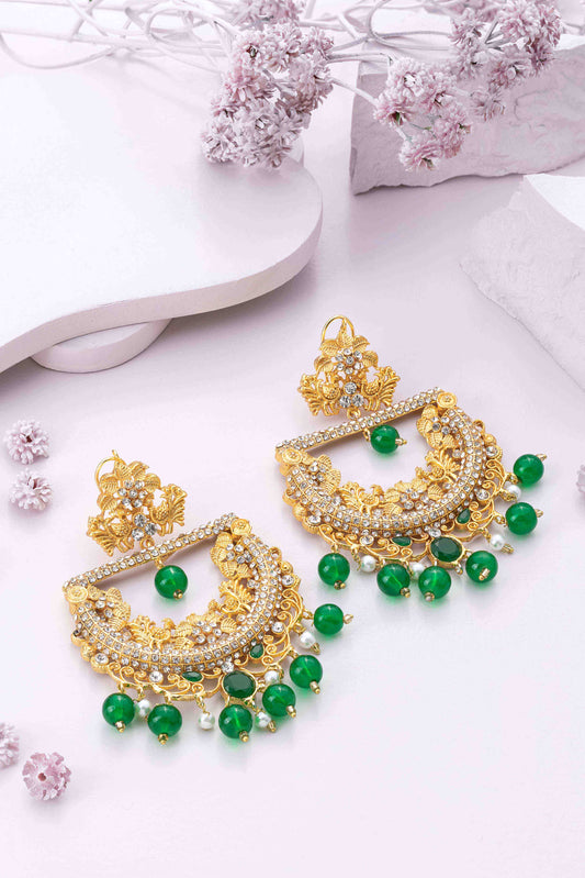 Peacock Earrings