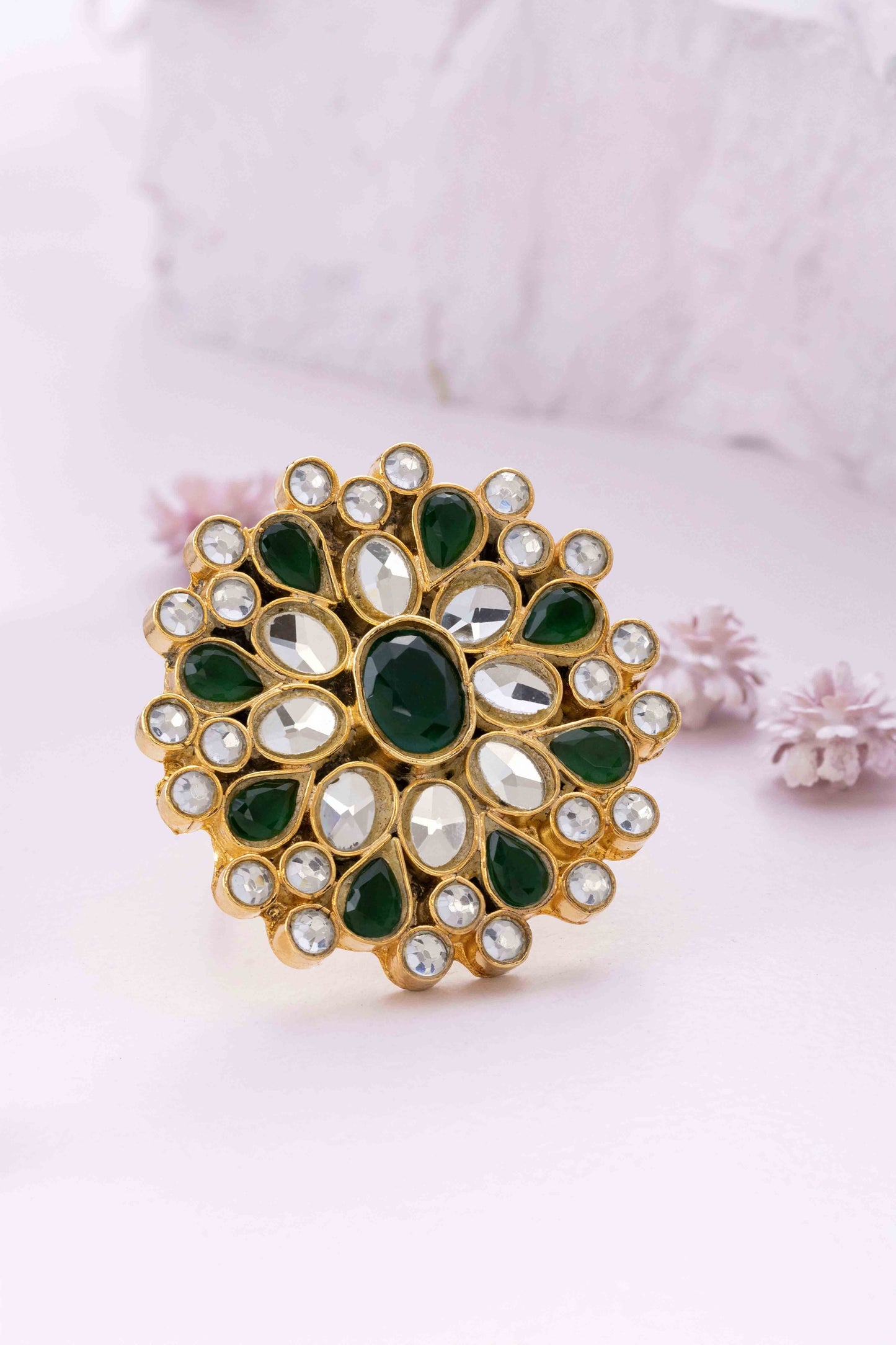 Hope Farshi Kundan Ring