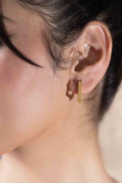 Rectangular Hoop Earrings